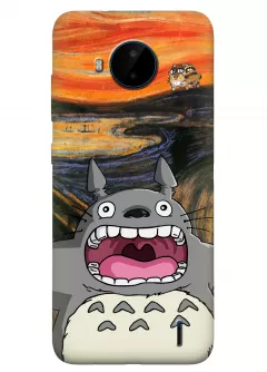 Нокия С20 Плюс чехольчик с мультиком "Мой сосед Тоторо" - Tonari no Totoro