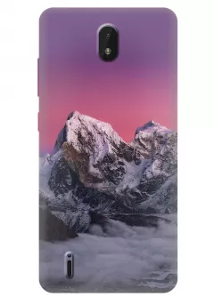 Чехол для Nokia C01 Plus из качественного силикона - Чарующие горы