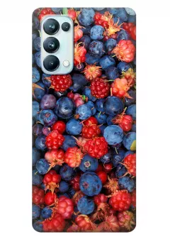 Чехол для OPPO Reno 5 Pro 5G с аппетитным фото спелых ягод