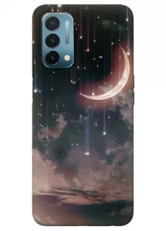 Качественный силиконовый чехол для OnePlus Nord N200 5G - Звездное небо