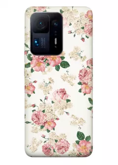 Xiaomi Mix 4 чехол с красивыми букетами цветов для девушек