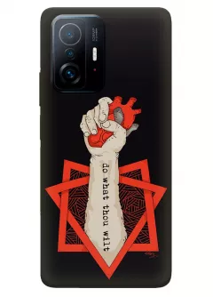 Наладка для Xiaomi 11T Pro из силикона - Oxxxymiron Do what You thou Wilt