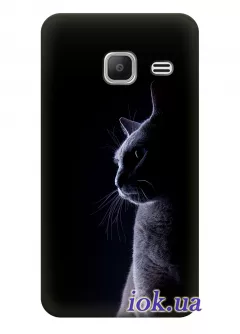 Чехол для Galaxy J1 2016 - Красочный кот