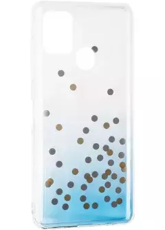 Crystal Shine Case for Samsung A217 (A21s) Blue