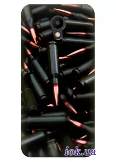 Чехол для Meizu M6 - Black bullets