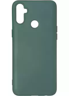 Full Soft Case for Realme C3 Dark Green