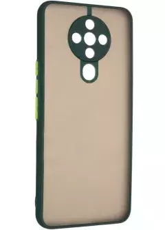 Gelius Bumper Mat Case for Tecno Spark 6 Green