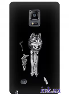 Чехол для Galaxy Note Edge - Шикарный волк
