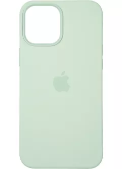 Чехол Original Full Soft Case (MagSafe Splash Screen) для iPhone 12 Pro Max Pistachio