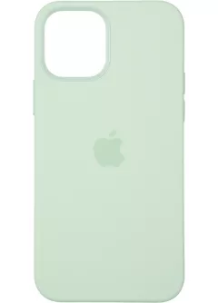 Original Full Soft Case (MagSafe Splash Screen) for iPhone 12/12 Pro Pistachio