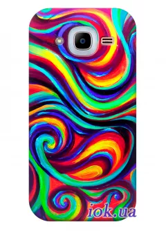 Чехол для Galaxy J2 2016 - Multicolored paints