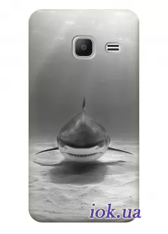 Чехол для Galaxy J1 Mini - Большая акула
