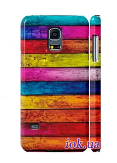 Чехол для Galaxy S5 Mini - Цвета радуги