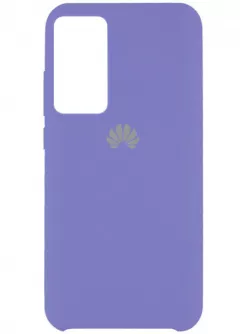 Чехол Silicone Cover (AAA) для Huawei P40 Pro, Сиреневый / Elegant Purple