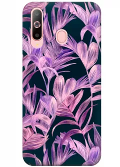Чехол для Galaxy A60 - Фантастические цветы