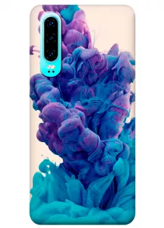 Чехол для Huawei P30 - Фиолетовый дым