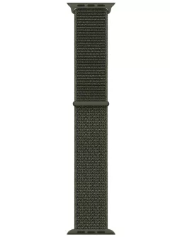 Ремешок Nylon для Apple Watch 38/40/41/42mm, Зеленый / Cargo Khaki