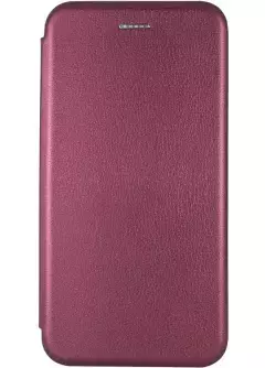 Кожаный чехол (книжка) Classy для Samsung Galaxy A31, Бордовый