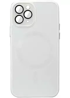 Чехол TPU+Glass Sapphire Midnight with MagSafe для Apple iPhone 13 Pro Max (6.7")