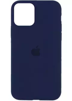 Чехол Silicone Case Full Protective (AA) для Apple iPhone 11 (6.1"), Синий / Deep navy