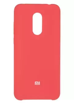Original Soft Case Xiaomi Redmi 5 Plus Rose Red (25)