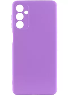 Чехол Silicone Cover Lakshmi Full Camera (A) для Samsung Galaxy M14 5G, Фиолетовый / Purple