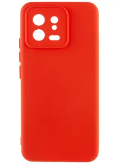 Чехол Silicone Cover Lakshmi Full Camera (A) для Xiaomi 13, Красный / Red
