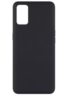 Чехол Silicone Cover Full without Logo (A) для Oppo A52 / A72 / A92, Черный / Black