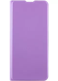 Кожаный чехол книжка GETMAN Elegant (PU) для Xiaomi Redmi Note 11 Pro 4G/5G / 12 Pro 4G, Сиреневый