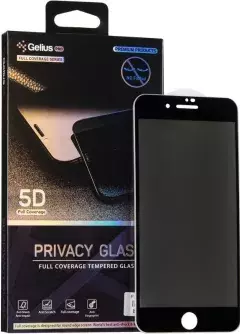 Защитное стекло Gelius Pro 5D Privasy Glass for iPhone 7/8 Black