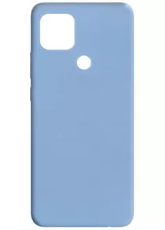 Силиконовый чехол Candy для Oppo A15s / A15, Голубой / Lilac Blue