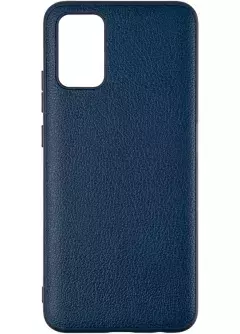 Leather Case for Samsung A315 (A31) Dark Blue