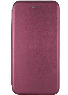 Кожаный чехол (книжка) Classy для ZTE Blade A7s (2020), Бордовый