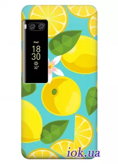 Чехол для Meizu Pro 7 Plus - Лимонный фреш