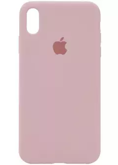 Чехол Silicone Case Full Protective (AA) для Apple iPhone XR (6.1"), Розовый / Pink Sand