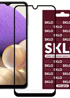 Защитное стекло SKLO 3D (full glue) для Samsung Galaxy A13 || Samsung Galaxy A23