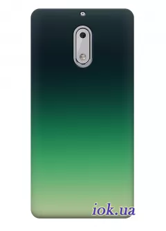 Чехол для Nokia 6 - Оттенки зелёного