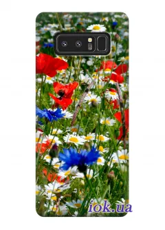 Чехол для Galaxy Note 8 - Полевые цветы