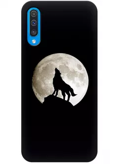 Чехол для Galaxy A50 - Воющий волк