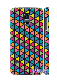 Чехол для Galaxy S5 Mini - Разноцветная мозайка