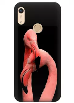 Чехол для Huawei Honor 8A - Пара фламинго
