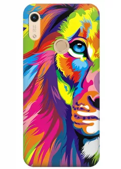 Чехол для Huawei Honor 8A - Красочный лев