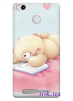 Чехол для Xiaomi Redmi 3S - Плюшевый мишка