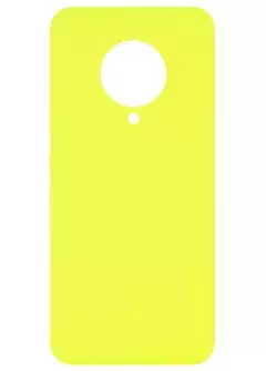 Чехол Silicone Cover Full without Logo (A) для Xiaomi Poco F2 Pro || Xiaomi Redmi K30 Pro, Желтый / Flash