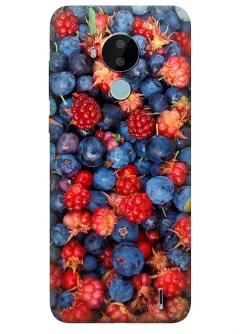 Чехол для Nokia C30 с аппетитным фото спелых ягод