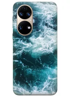 Чехол для Huawei P50 с завораживающим неспокойным морем