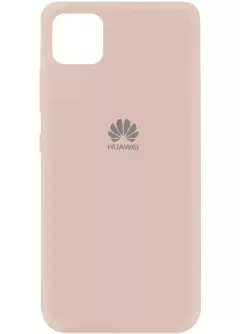 Чехол Silicone Cover My Color Full Protective (A) для Huawei Y5p, Розовый / Pink Sand