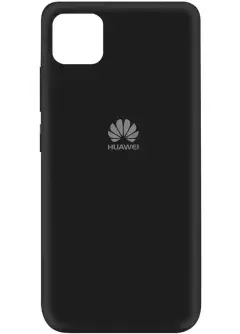 Чехол Silicone Cover My Color Full Protective (A) для Huawei Y5p, Черный / Black