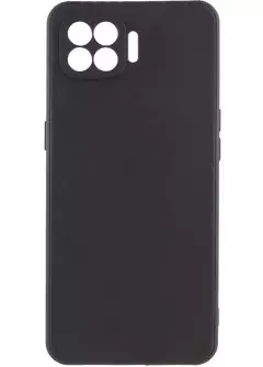 Силиконовый чехол Candy Full Camera для Oppo A93, Черный / Black