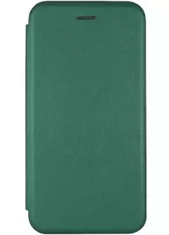 Кожаный чехол (книжка) Classy для Xiaomi Redmi 12, Зеленый